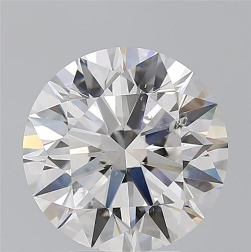 5.03 carat H-SI2 Excellent cut Natūralus Round Deimantas (1)