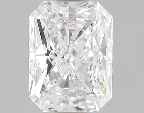0.71 carat E-SI1 Natūralus Radiant Deimantas (1)
