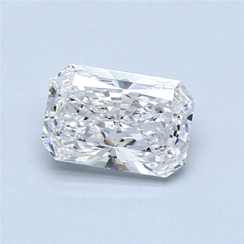 1.43 carat F-VVS1 Natūralus Radiant Deimantas (1)