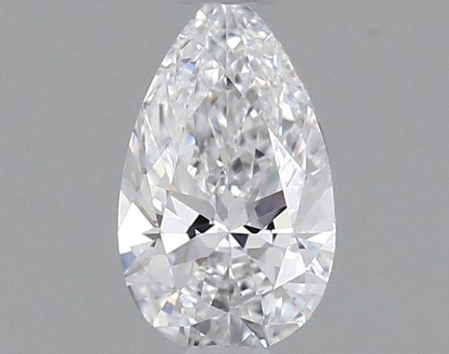 0.3 carat D-VVS1 Natūralus Pear Deimantas (1)