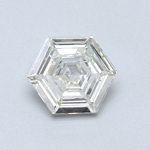 0.57 carat G-SI1 Natūralus Hexagonal Deimantas (1)