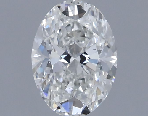 0.42 carat G-SI1 Natūralus Oval Deimantas (1)