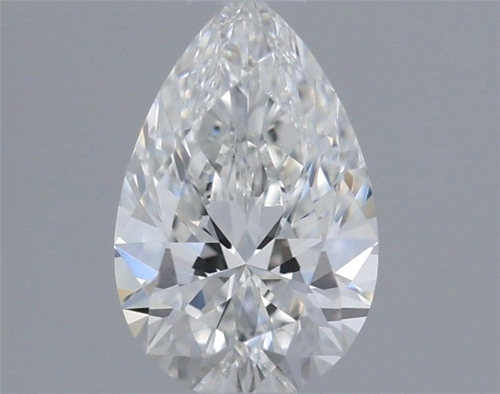 0.4 carat F-VS1 Natūralus Pear Deimantas (1)