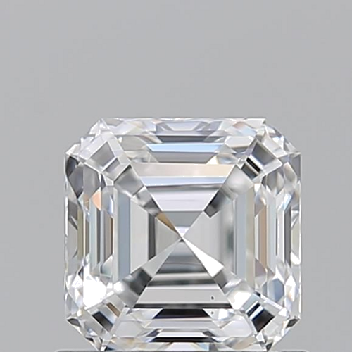 1.01 carat E-VS2 Natūralus Asscher Deimantas (1)