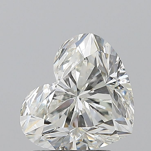 2.01 carat I-SI1 Natūralus Heart Deimantas (1)