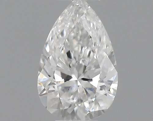 0.24 carat D-VVS2 Natūralus Pear Deimantas (1)
