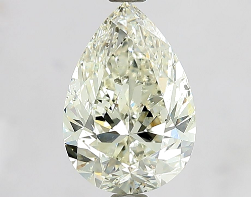 2.01 carat K-SI2 Natūralus Pear Deimantas (1)
