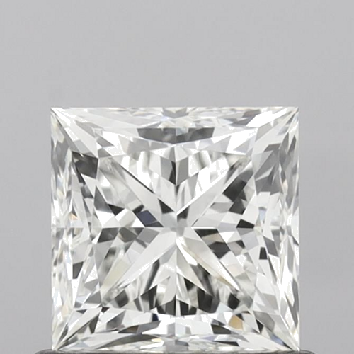 0.9 carat I-VVS1 Natūralus Princess Deimantas (1)