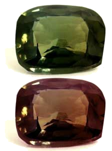 0.39 carat GREEN Cushion Alexandrite (1)