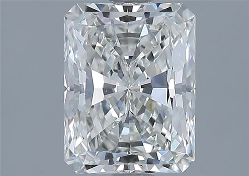 1.5 carat I-VVS1 Natūralus Radiant Deimantas (1)