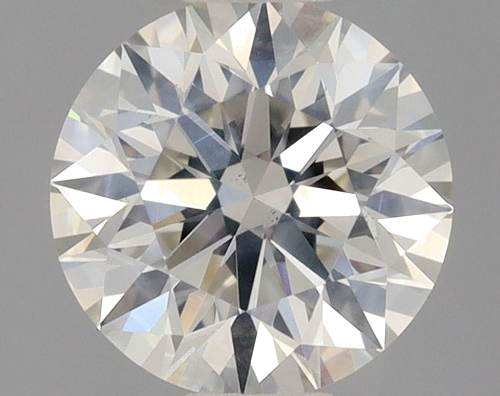 0.51 carat I-SI2 Excellent cut Natūralus Round Deimantas (1)