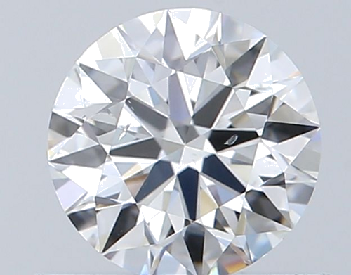 0.55 carat E-SI1 Very Good cut Natūralus Round Deimantas (1)
