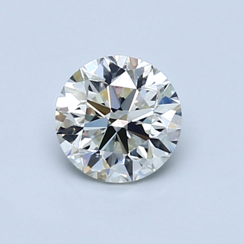 0.7 carat K-VVS2 Very Good cut Natūralus Round Deimantas (1)
