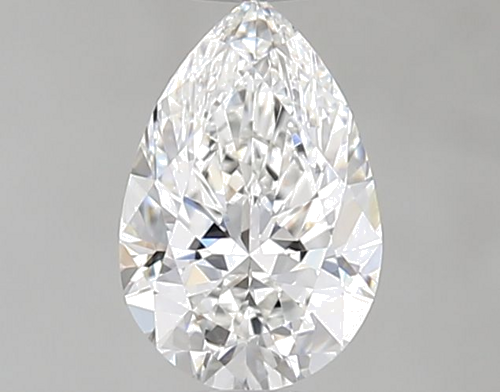 0.4 carat F-VVS1 Natūralus Pear Deimantas (1)