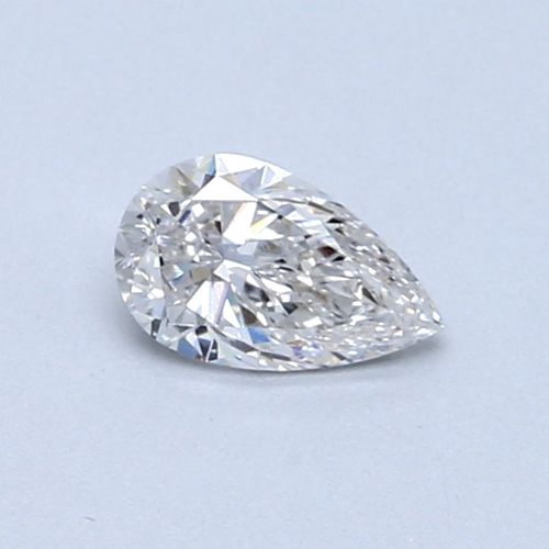 0.41 carat F-VS1 Natūralus Pear Deimantas (1)