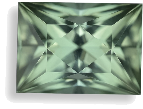 2.38 carat GREEN Princess Tourmaline (1)
