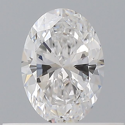 0.4 carat D-VS1 Natūralus Oval Deimantas (1)