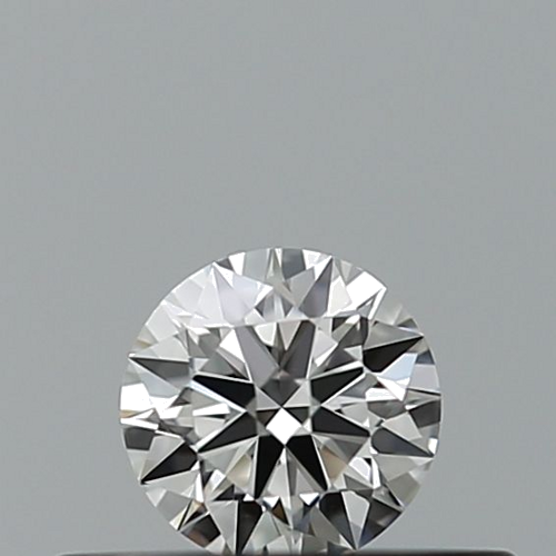 0.19 carat F-VVS2 Excellent cut Natūralus Round Deimantas (1)