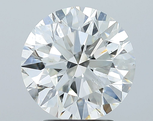 3.0 carat I-SI2 Excellent cut Natūralus Round Deimantas (1)