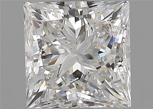 1.72 carat G-SI1 Natūralus Princess Deimantas (1)