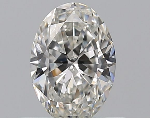 0.5 carat G-SI1 Natūralus Oval Deimantas (1)