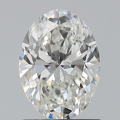 0.9 carat H-VVS2 Natūralus Oval Deimantas (1)