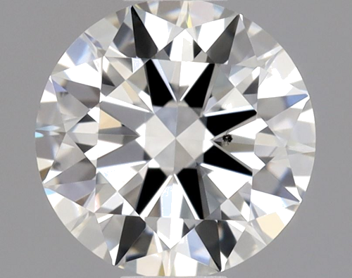 0.5 carat I-SI1 Excellent cut Natūralus Round Deimantas (1)