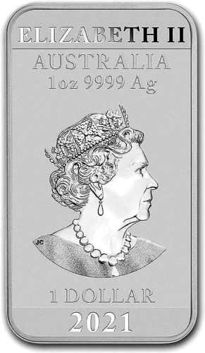 2021 Дракон Австралия 1 унция сребърна монета (3)