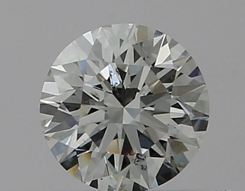 0.38 carat G-SI2 Excellent cut Natūralus Round Deimantas (1)
