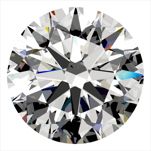 0.34 carat D-VS2 Excellent cut Natūralus Round Deimantas (1)