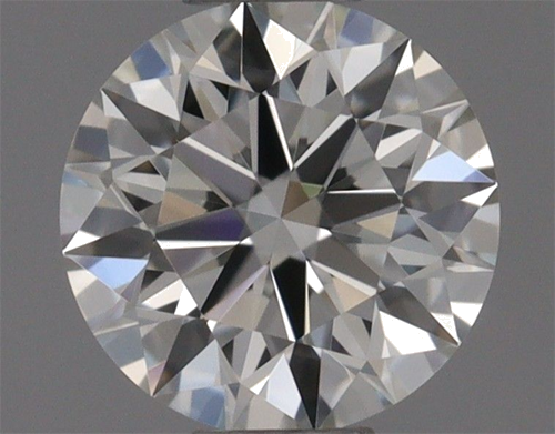 0.37 carat I-VVS1 Excellent cut Natūralus Round Deimantas (1)