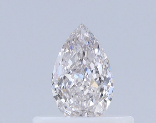 0.31 carat Faint  Pink-SI1 Natūralus Pear Deimantas (1)