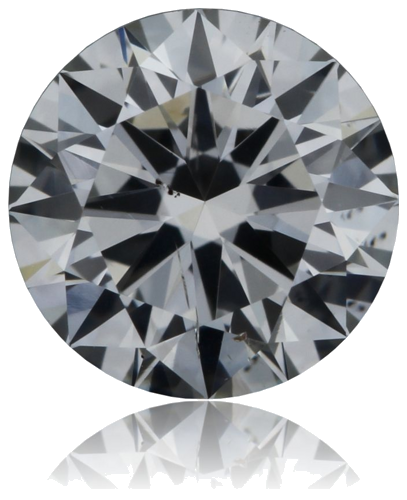0.5 carat I-SI2 Very Good cut Natūralus Round Deimantas (1)