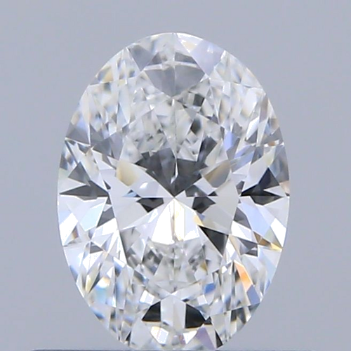 0.5 carat E-VS1 Natūralus Oval Deimantas (1)