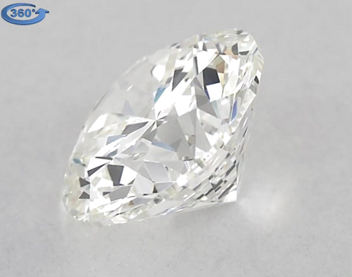 1.24 carat I-VS1 Excellent cut Natūralus Round Deimantas (1)