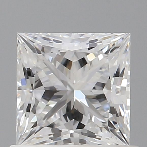 0.9 carat E-VS1 Natūralus Princess Deimantas (1)