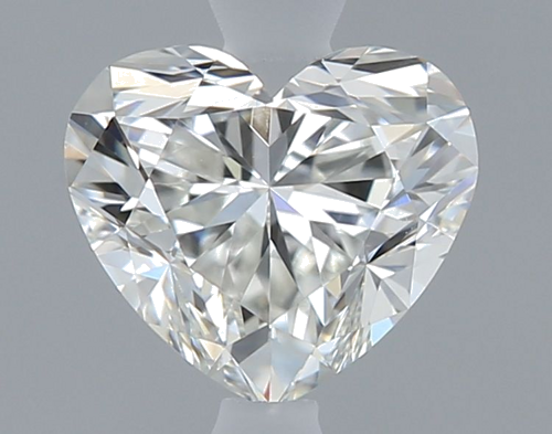 0.4 carat H-VS2 Natūralus Heart Deimantas (1)
