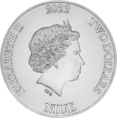 1 oz Bitcoin 2022 Naujoji Zelandija sidabrinė moneta (2)