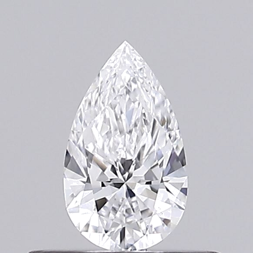 0.3 carat D-VS1 Natūralus Pear Deimantas (1)
