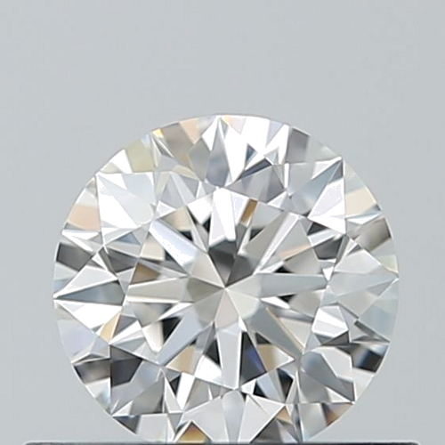 0.51 carat F-VVS2 Excellent cut Natūralus Round Deimantas (1)