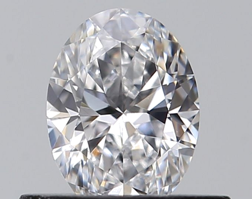 0.46 carat D-VVS1 Natūralus Oval Deimantas (1)