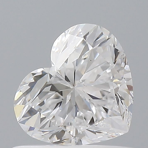 0.72 carat D-VS2 Natūralus Heart Deimantas (1)