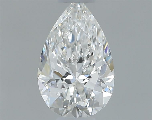 0.31 carat E-VS2 Natūralus Pear Deimantas (1)