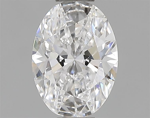 0.47 carat D-VVS1 Natūralus Oval Deimantas (1)
