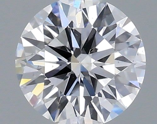 0.51 carat D-SI1 Very Good cut Natūralus Round Deimantas (1)