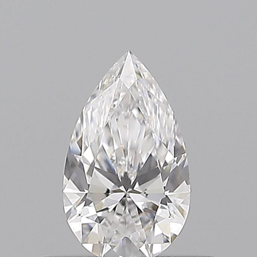 0.5 carat D-VS1 Natūralus Pear Deimantas (1)