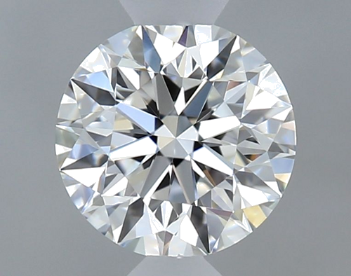 0.52 carat F-VVS1 Excellent cut Natūralus Round Deimantas (1)