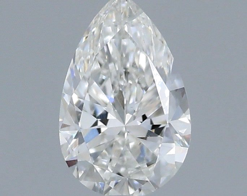 0.3 carat F-VS2 Natūralus Pear Deimantas (1)