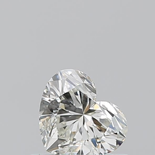 0.51 carat J-VVS1 Natūralus Heart Deimantas (1)