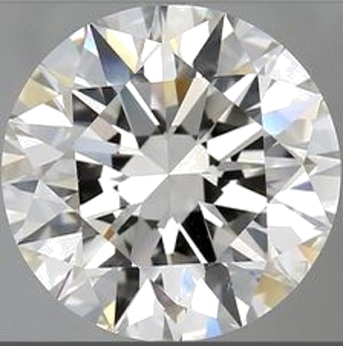 5.02 carat I-SI2 Excellent cut Natūralus Round Deimantas (1)